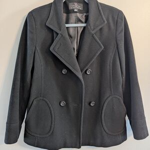 Gorgeous Black Peacoat